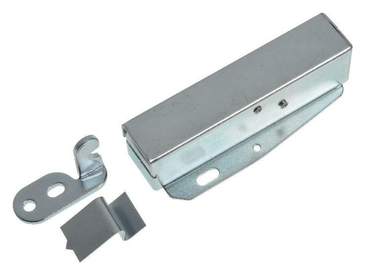 Wickes Loft Touch Door Latch - Zinc  80 x 20 x 35mm Pack of 2