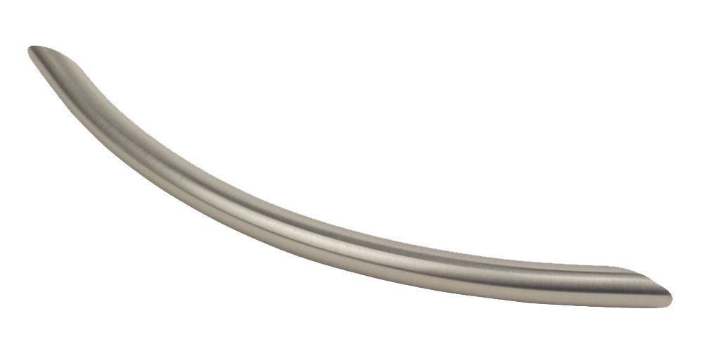 Wickes Bow Cabinet Door Handle - Matt Nickel 160mm Pack of 2