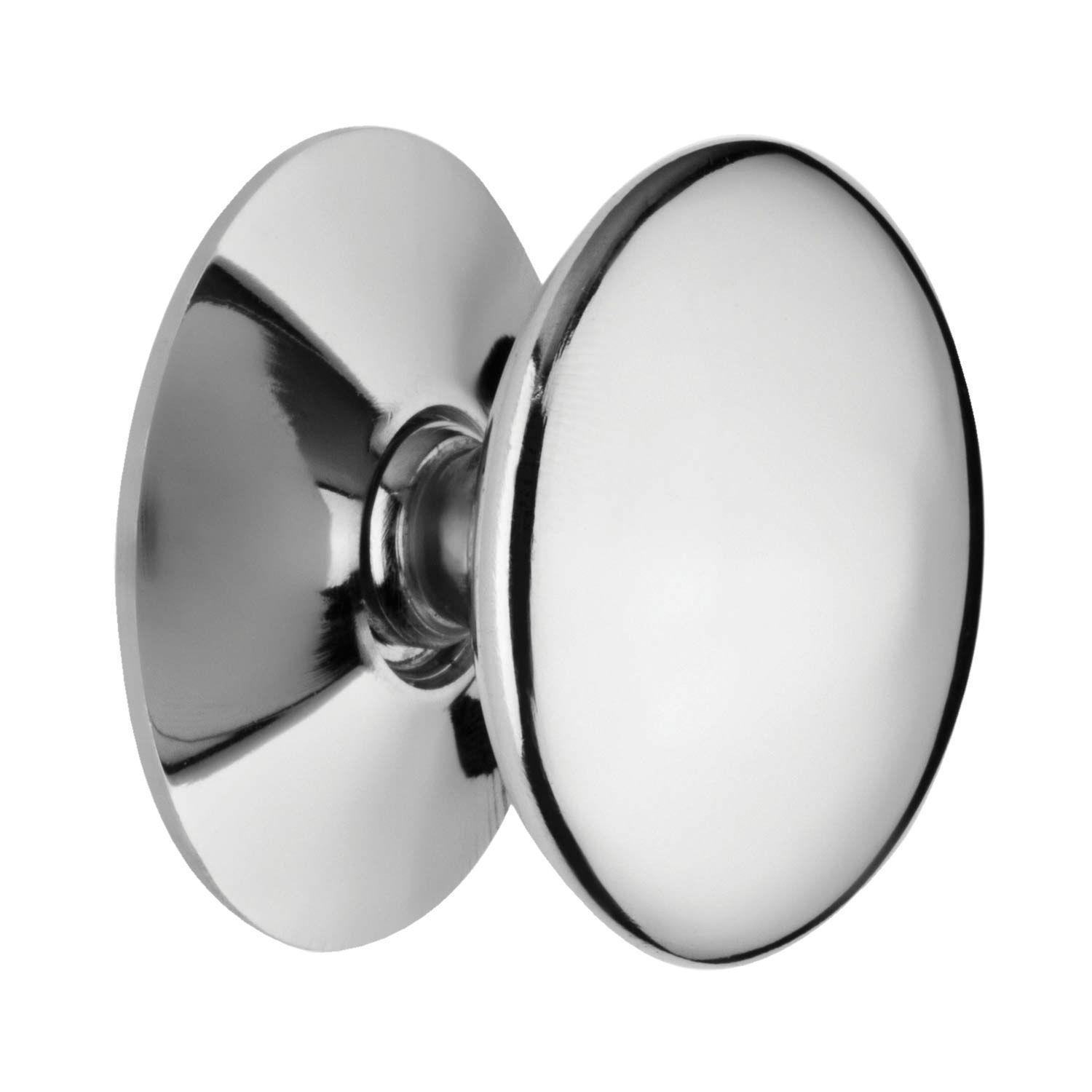 Wickes Victorian Chrome Cabinet Door Knob - 25mm - Pack of 4