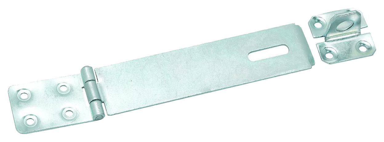 Wickes Safety Door Hasp & Staple -  Galvanised 152mm