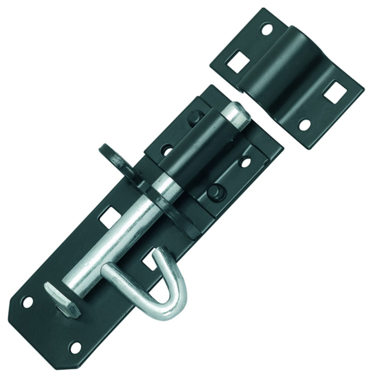 Image of Wickes Black Brenton Bolt - 102mm