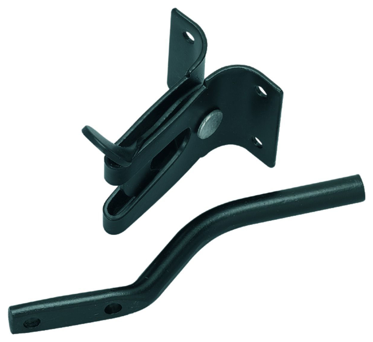 Image of Wickes Gate Latch Auto - Black