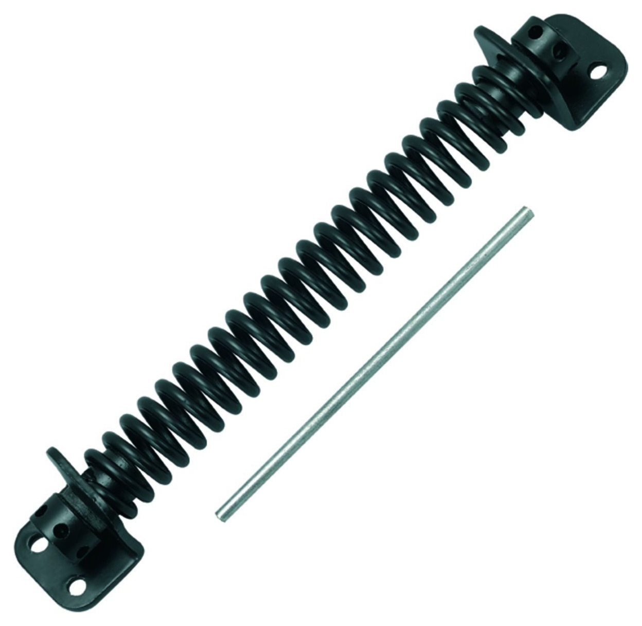 Image of Wickes Gate Spring Latch - Black 203mm