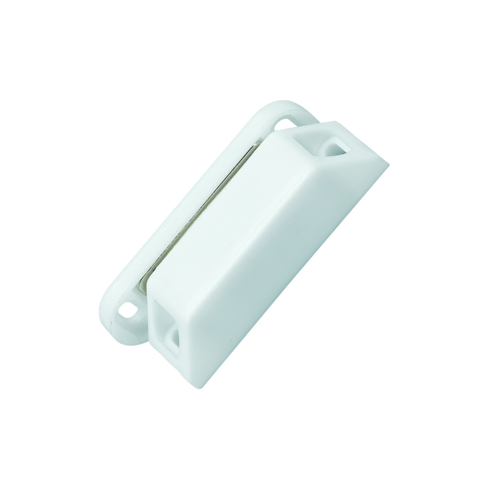 Image of Wickes Magnetic Cupboard Catch Large - White