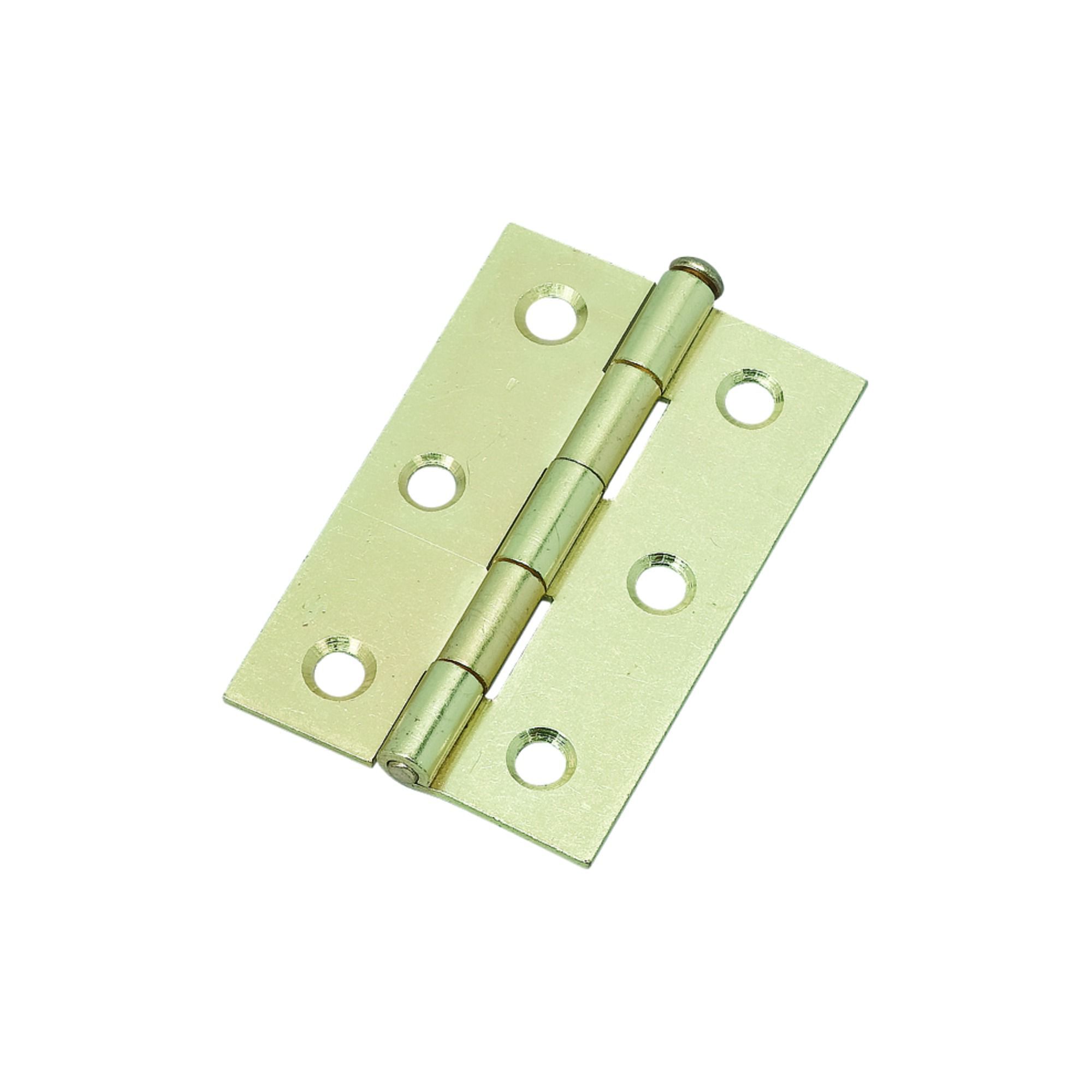 Image of Loose Pin Butt Hinge Brass 76mm - Pack of 2