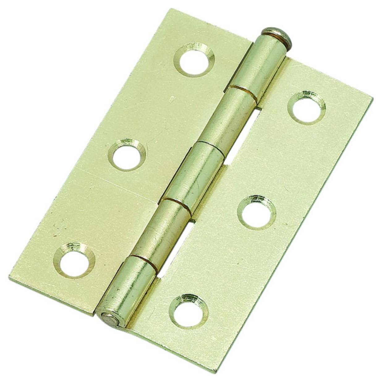 Image of Loose Pin Butt Hinge Brass 76mm - Pack of 2