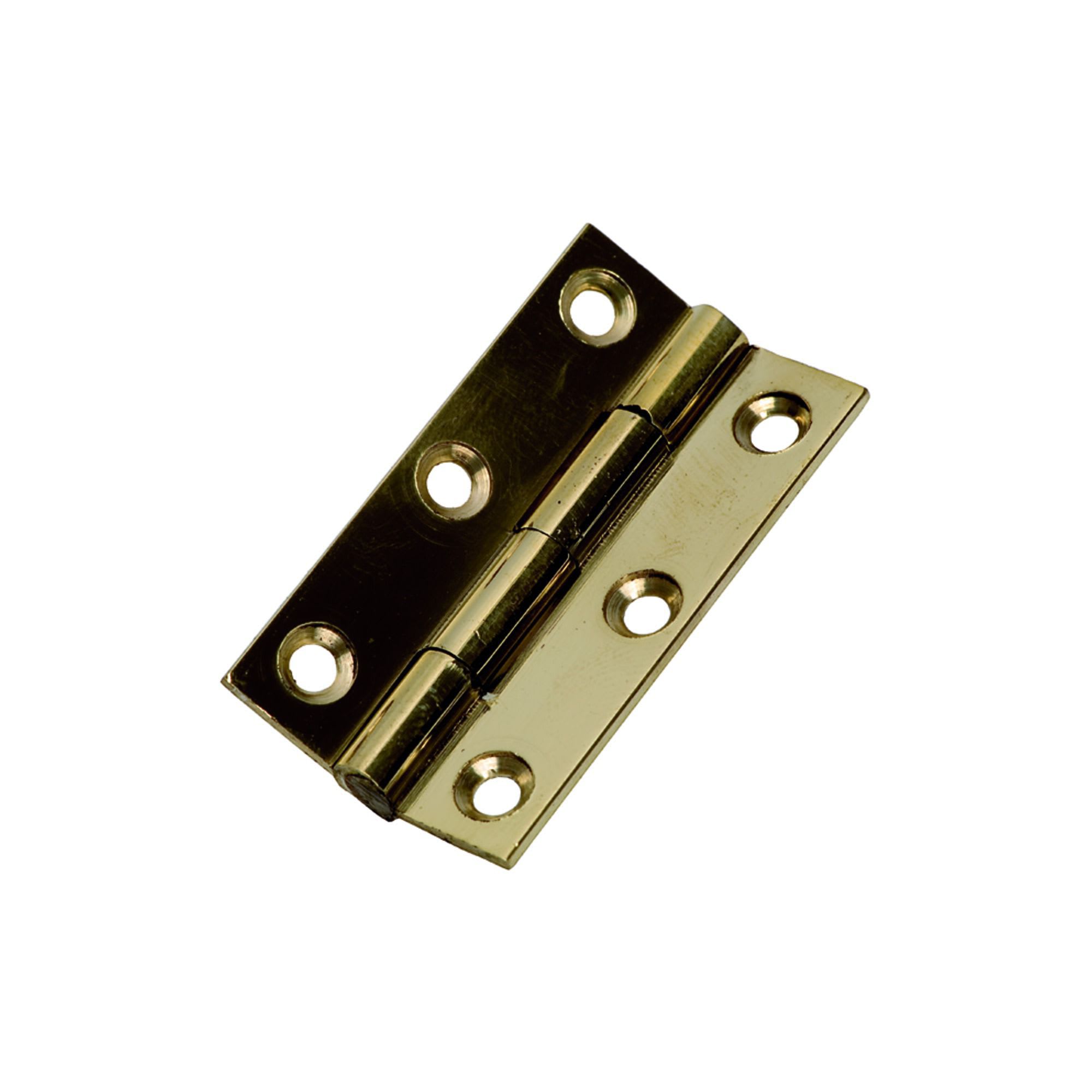 Butt Hinge Solid Brass 51mm - Pack of