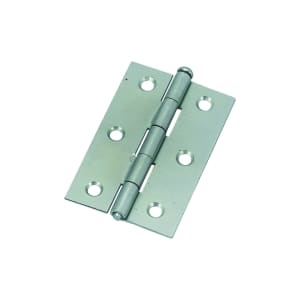 Wickes Loose Pin Butt Hinge - Zinc 76mm Pack of 2