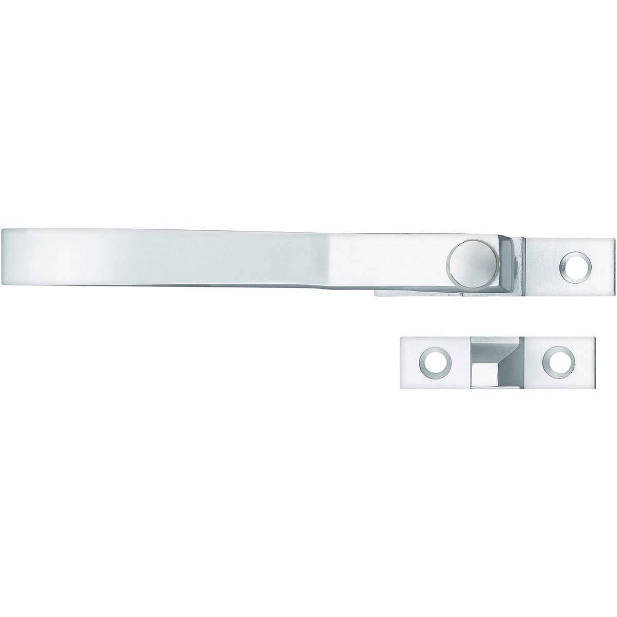 Image of Wickes Reversible Window Casement Fastener - Aluminium 100mm