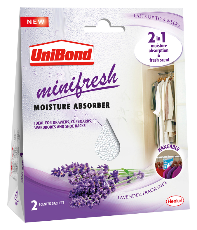 UniBond Minifresh Moisture Absorber Lavender - 2 x
