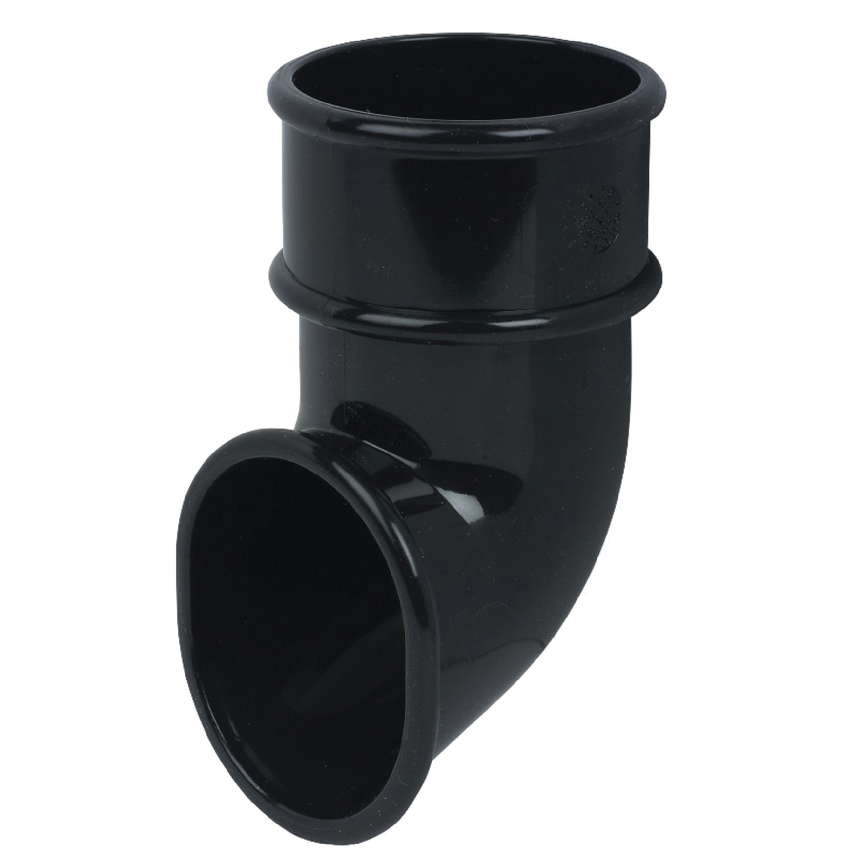 Image of FloPlast 50mm MiniFlo Downpipe Shoe - Black