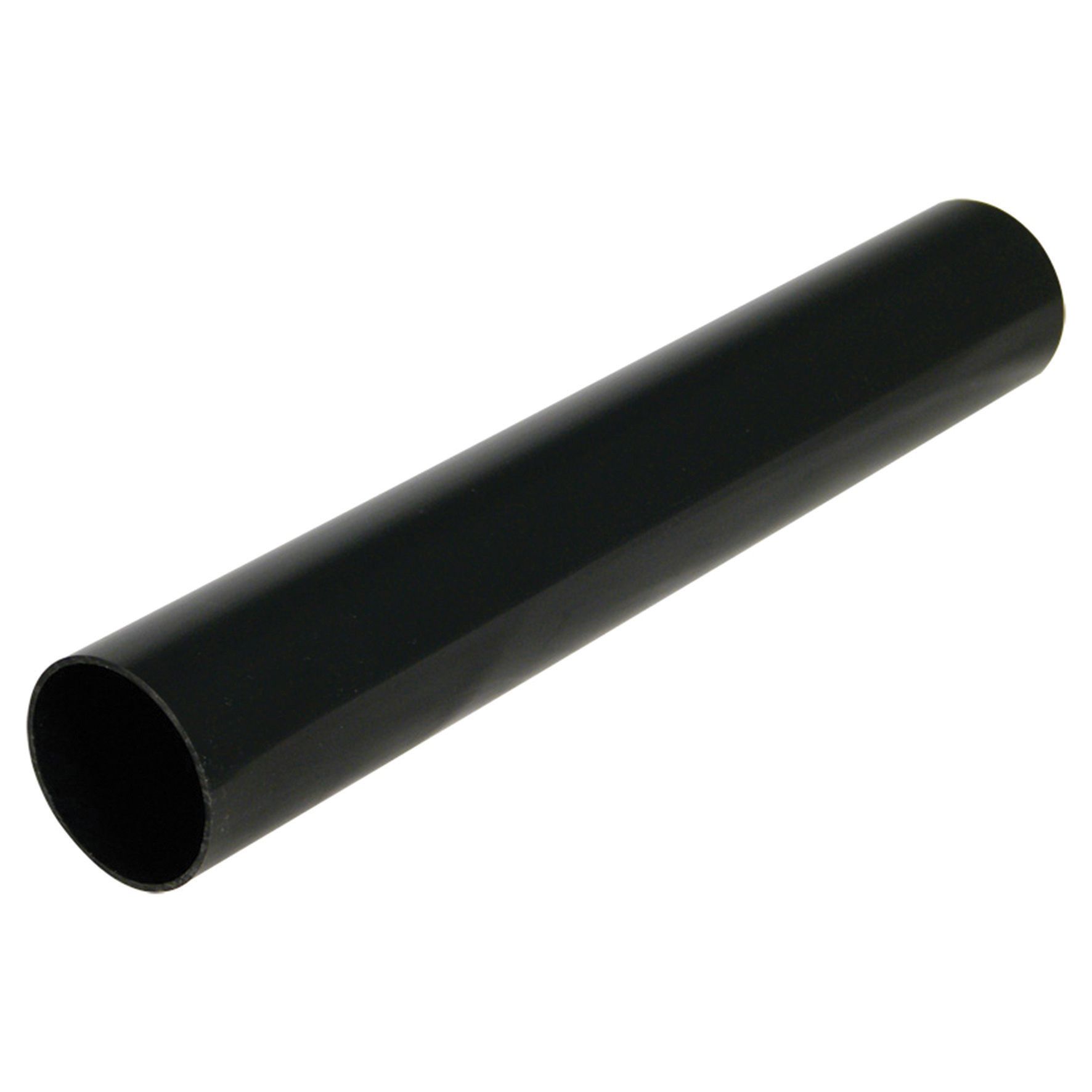 Image of FloPlast 50mm MiniFlo Downpipe 2m - Black