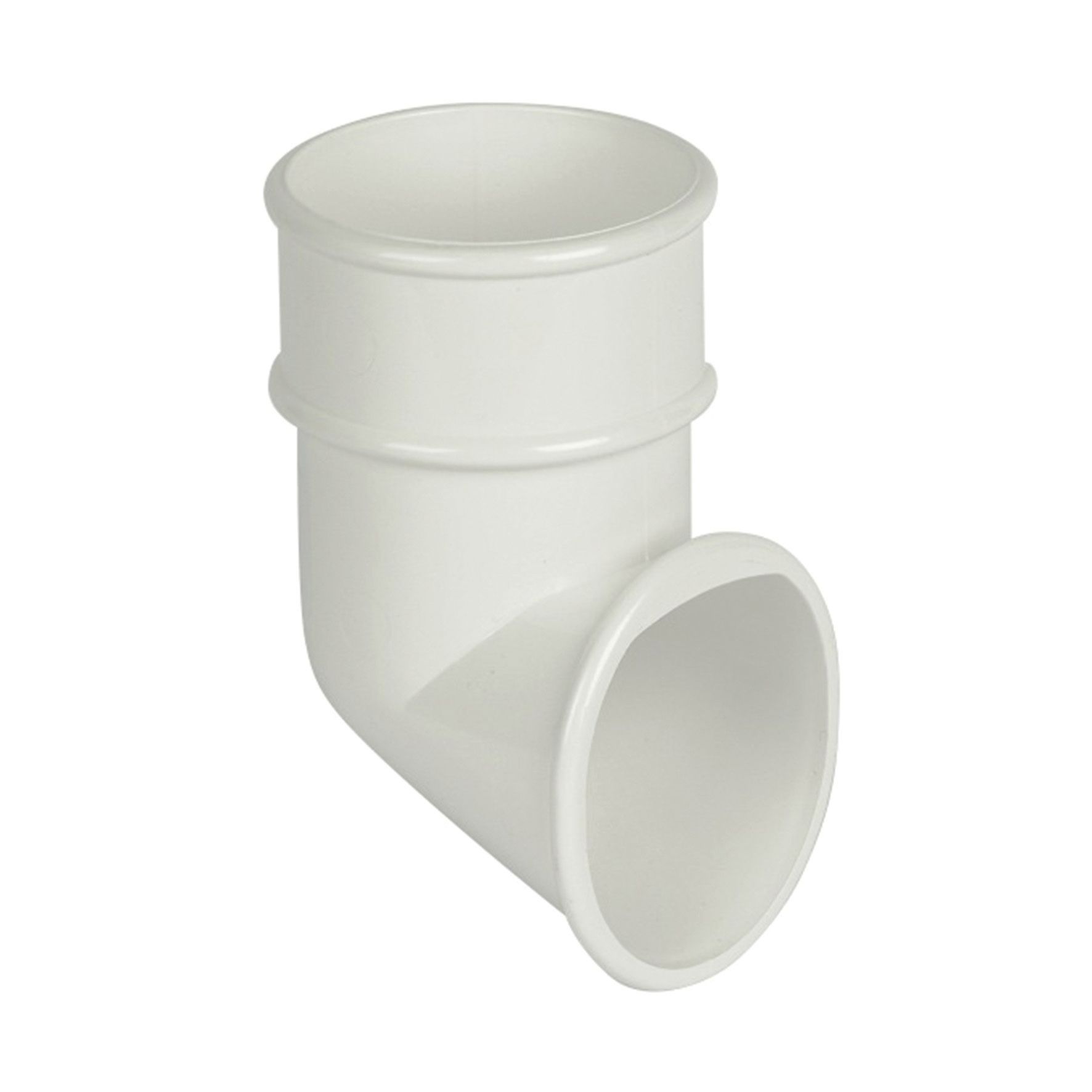 FloPlast 68mm White Round Downpipe Shoe