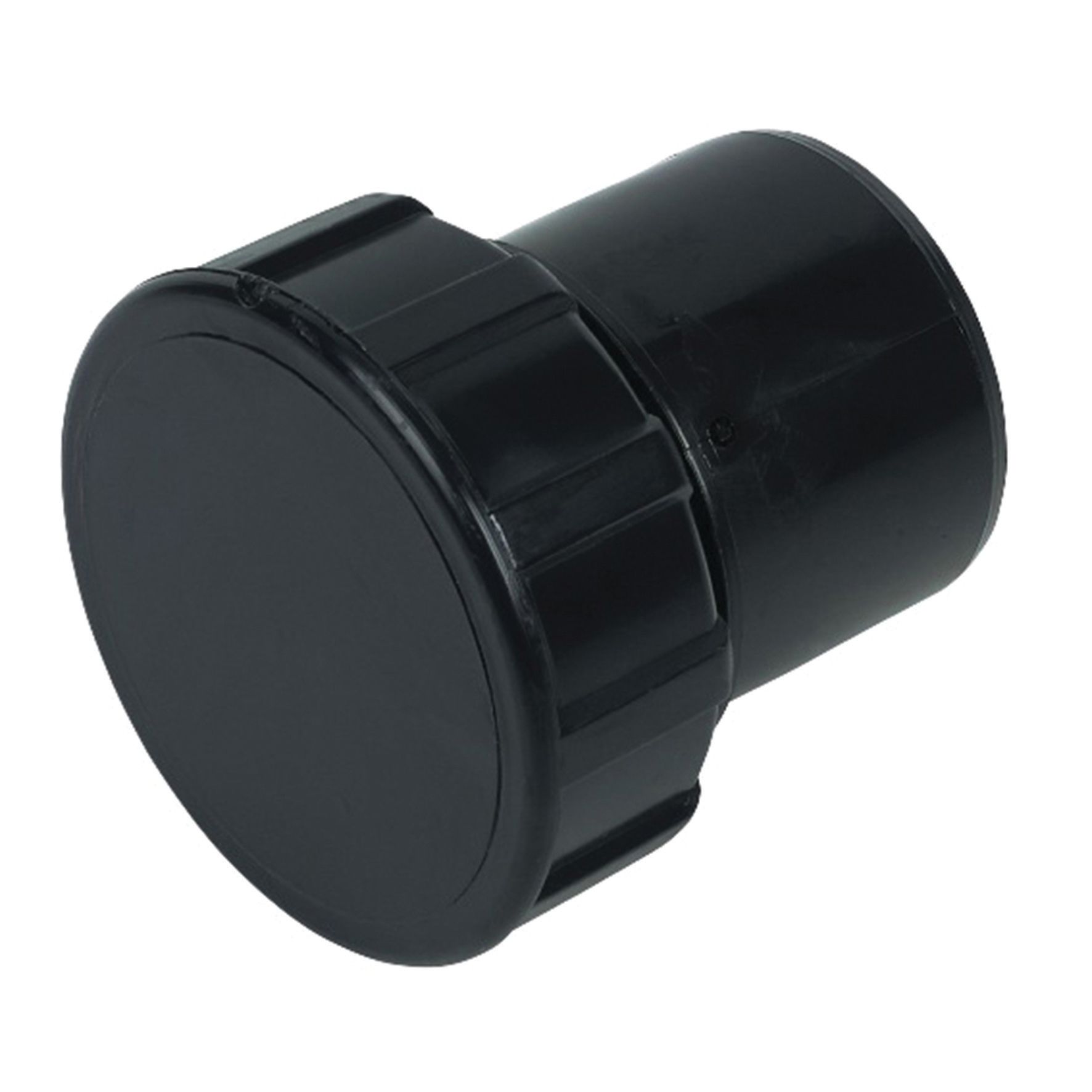 Image of FloPlast WS31B Solvent Weld Waste Access Cap - Black 40mm