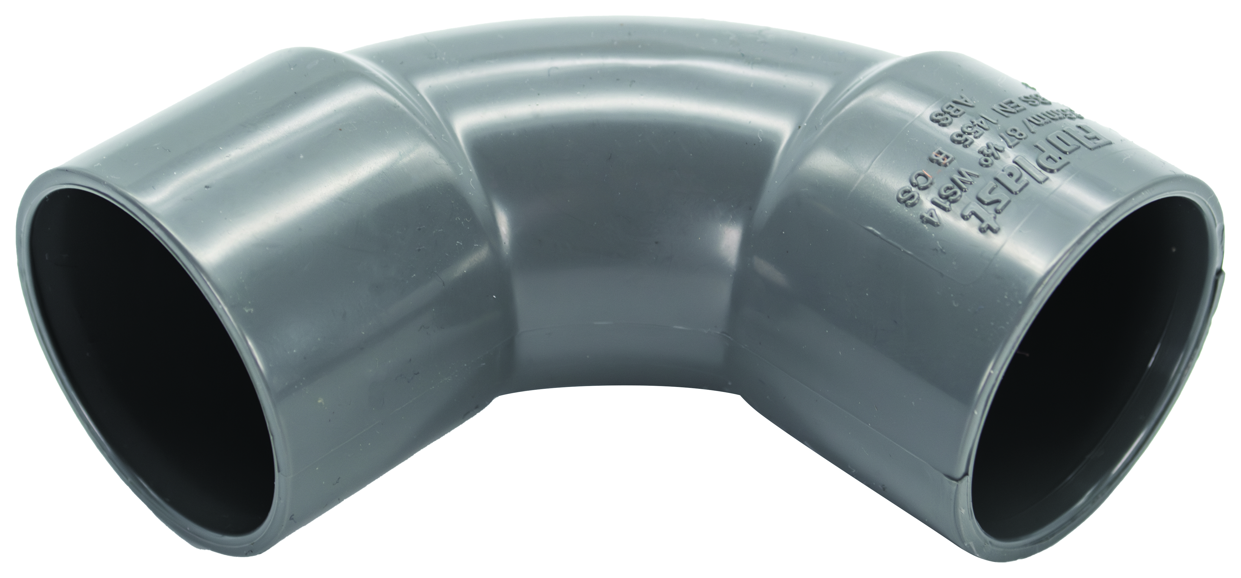 Image of FloPlast WS14G Solvent Weld Waste 92.5 Deg Bend - Grey 32mm