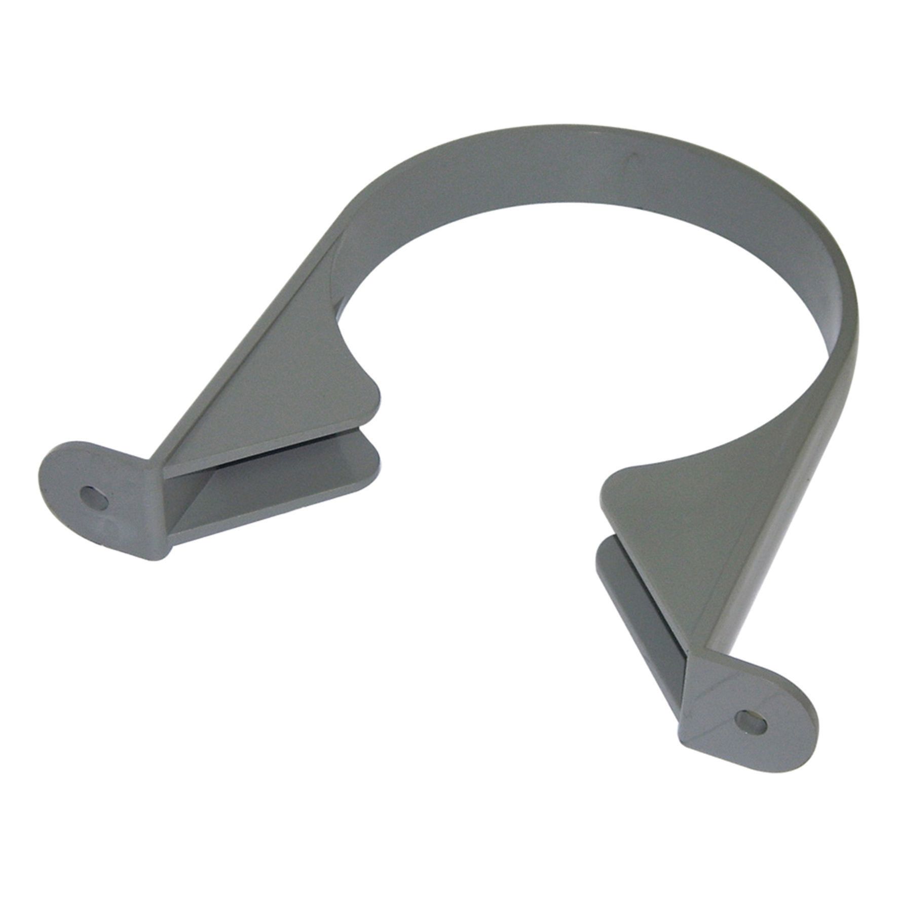 Image of FloPlast 110mm Soil Pipe Socket Clip - Grey