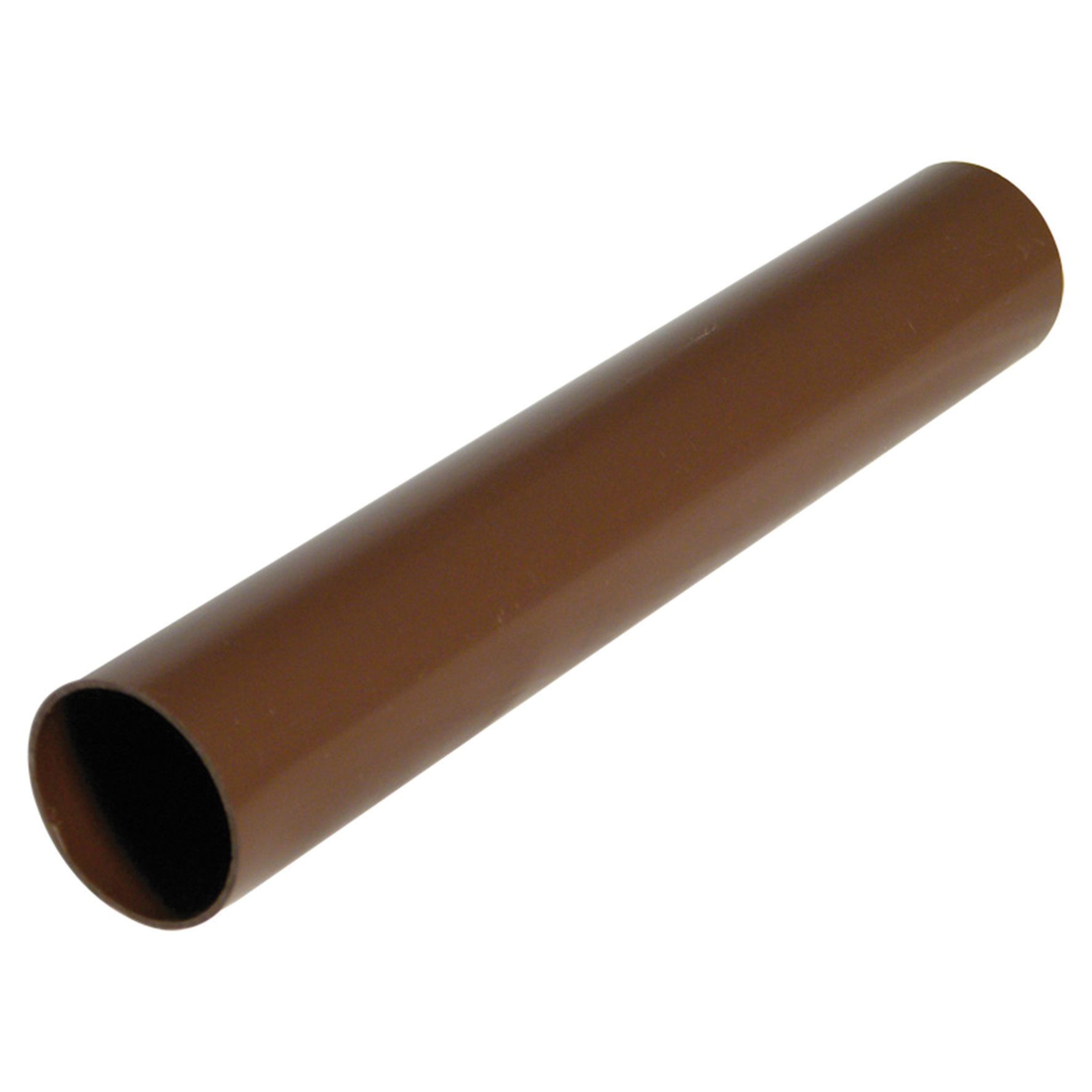 Image of FloPlast 50mm MiniFlo Downpipe 2m - Brown