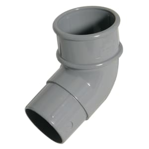 FloPlast 50mm MiniFlo Downpipe Offset Bend 112.5 - Grey