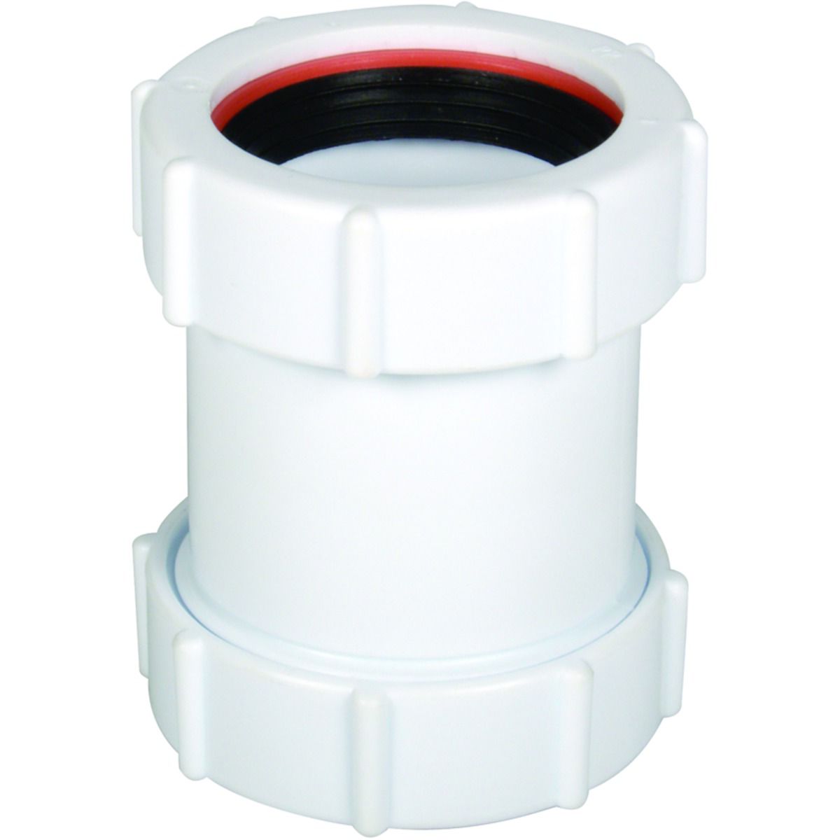White PVC Flexible WC Pan Connector Flexi Toilet Waste Long 250mm-500mm