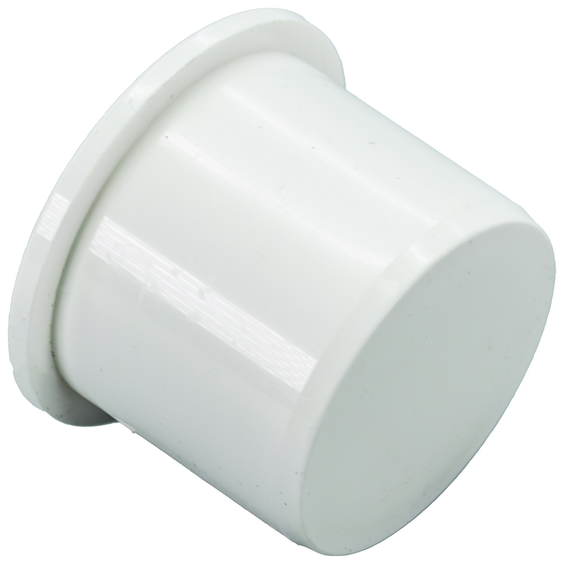 Image of FloPlast WP30W Push-Fit Waste Socket Plug - White 32mm