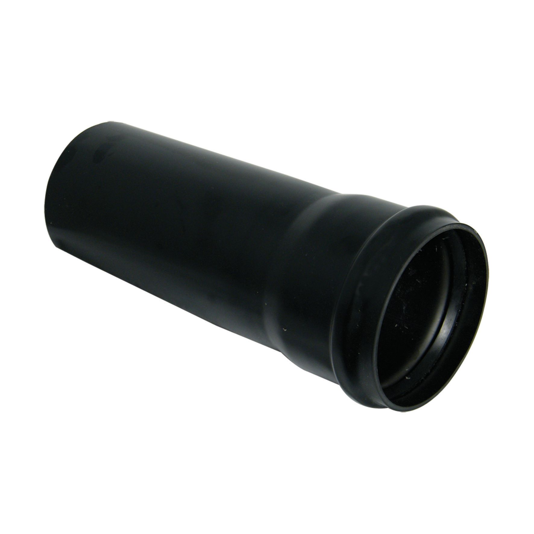 Image of FloPlast 110mm Soil Pipe Single Socket 3m - Black