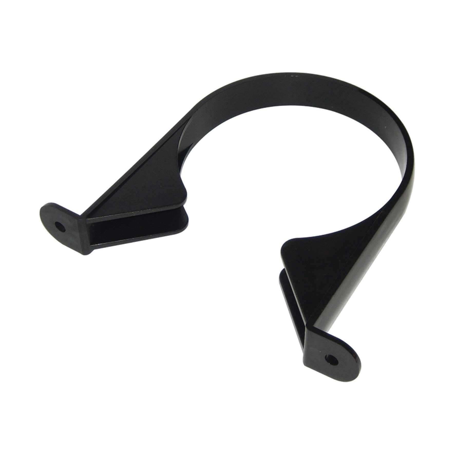 FloPlast 110mm Soil Pipe Clip Black Wickes.co.uk