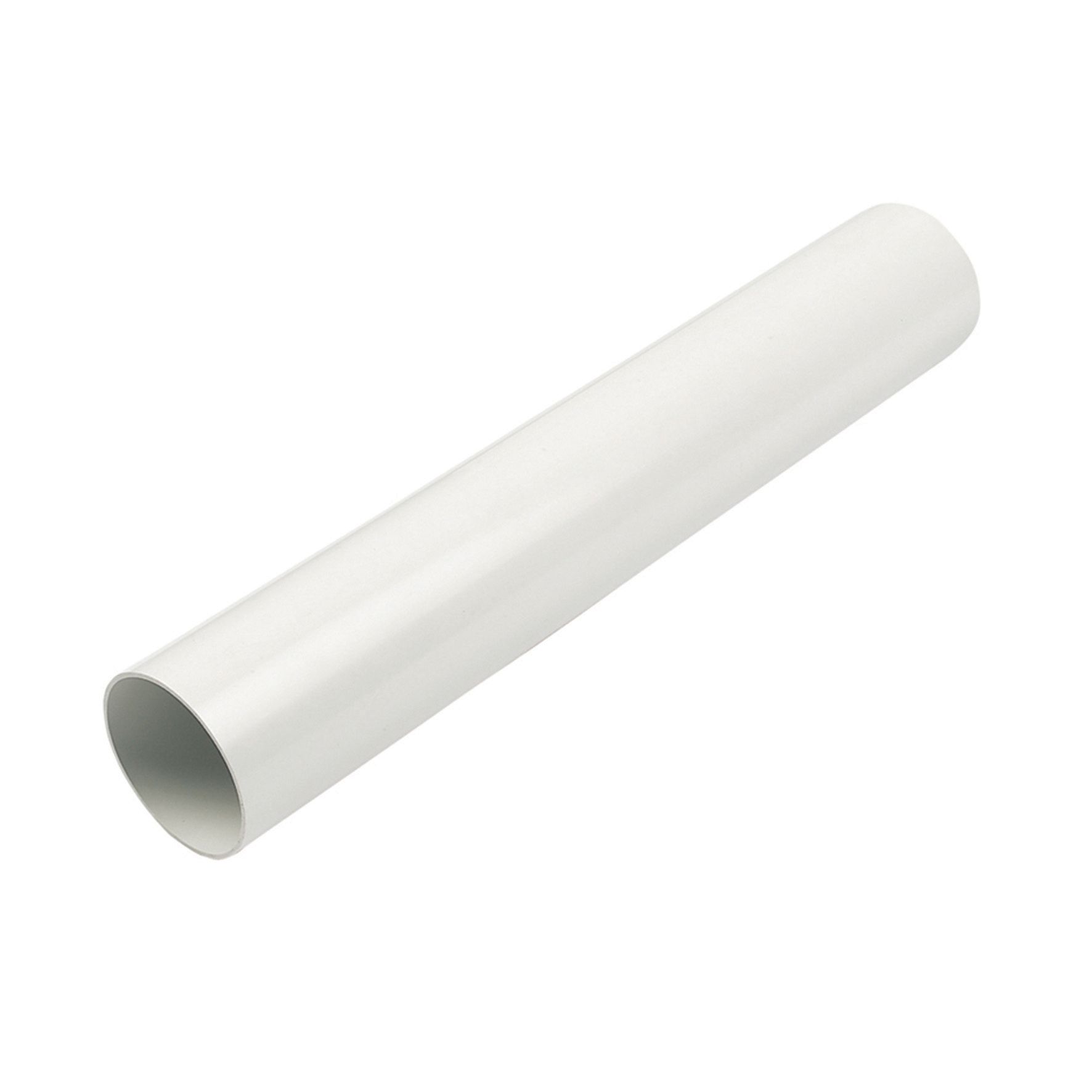 Image of FloPlast WS01W Solvent Weld Waste Pipe - White 32mm x 3m