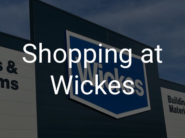 Shopping at Wickes