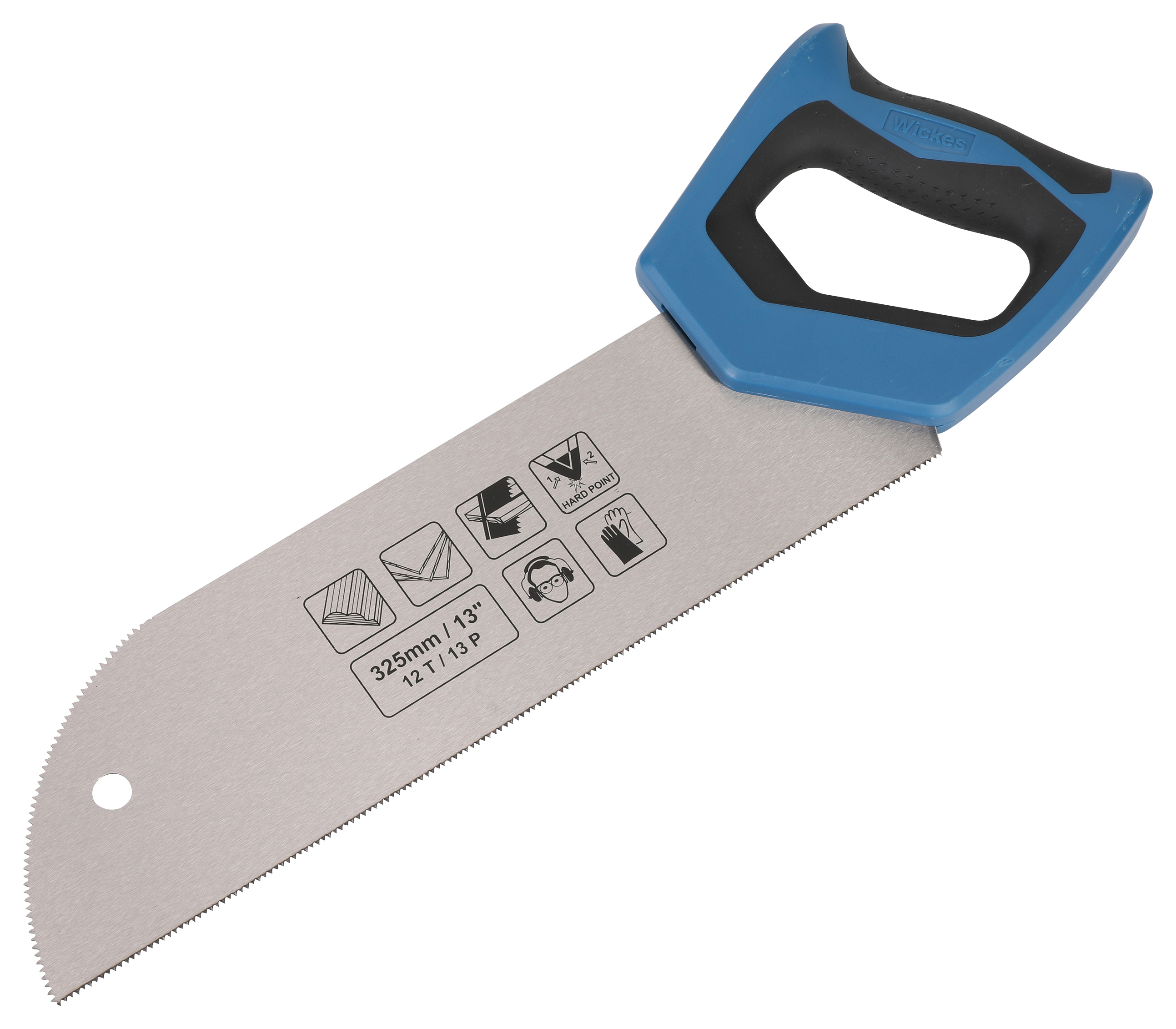 Wickes Powagrip Fine Cut Floorboard Handsaw - 13in