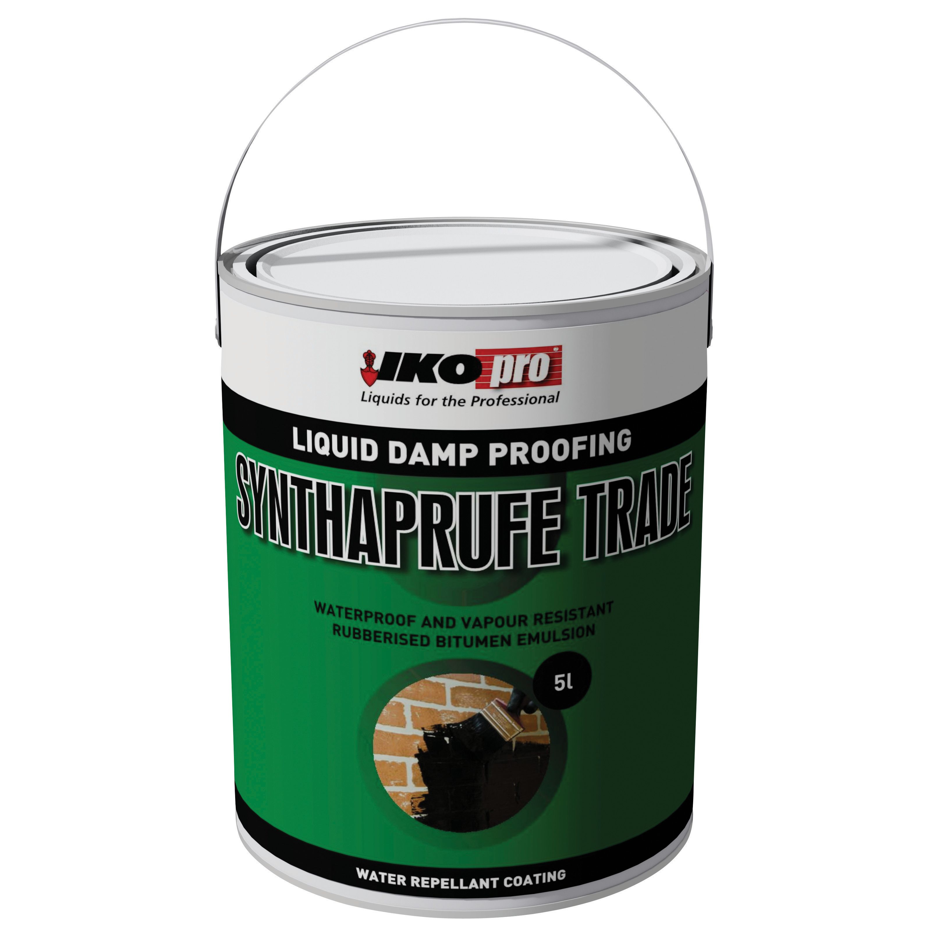 Image of Ikopro Synthaprufe Trade Damp Proofing Liquid - 5L