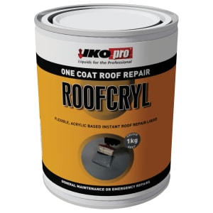 Ikopro Roofcryl One Coat Acrylic Based Roof Repair - Grey 1kg