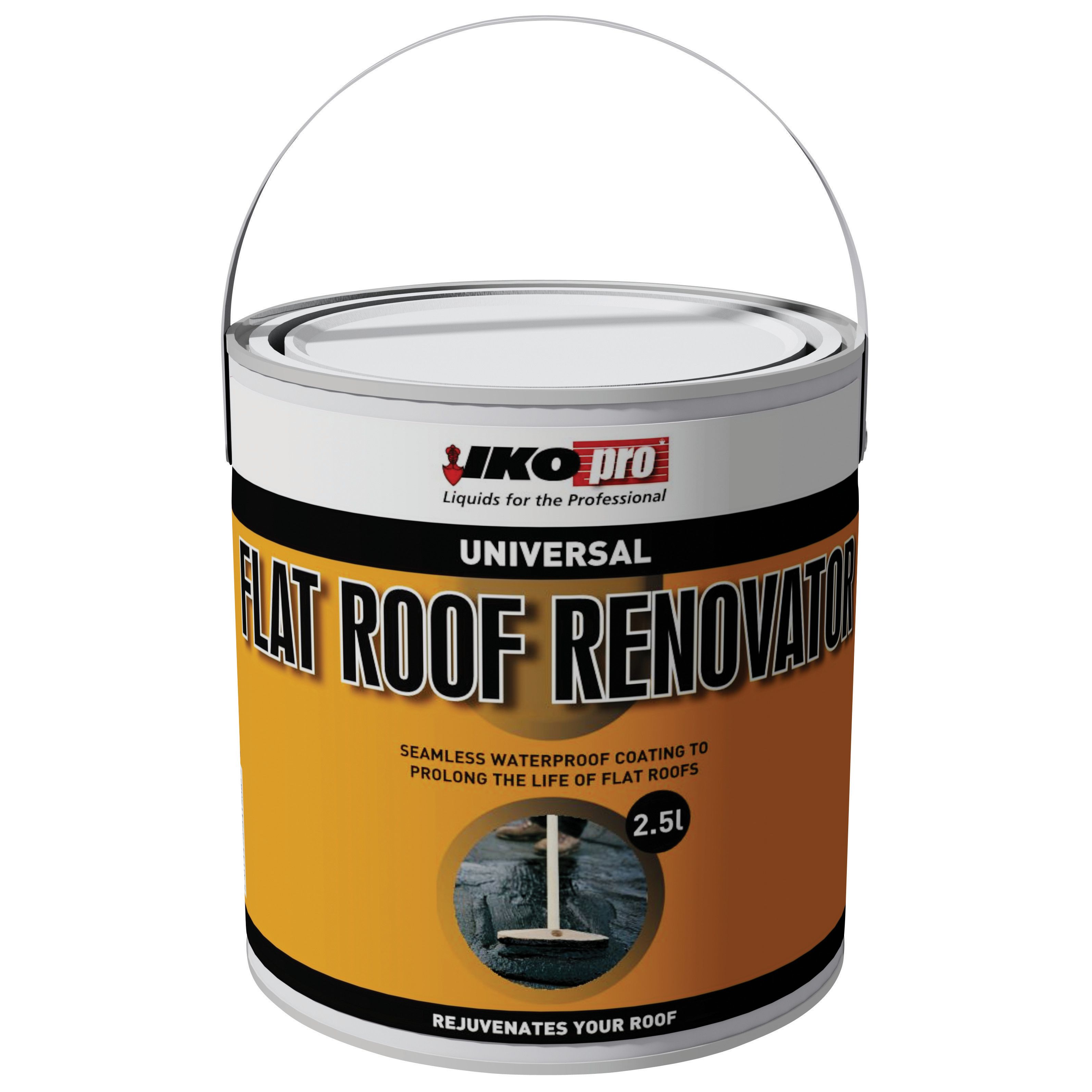 IKOpro Universal Flat Roof Renovator - 2.5L