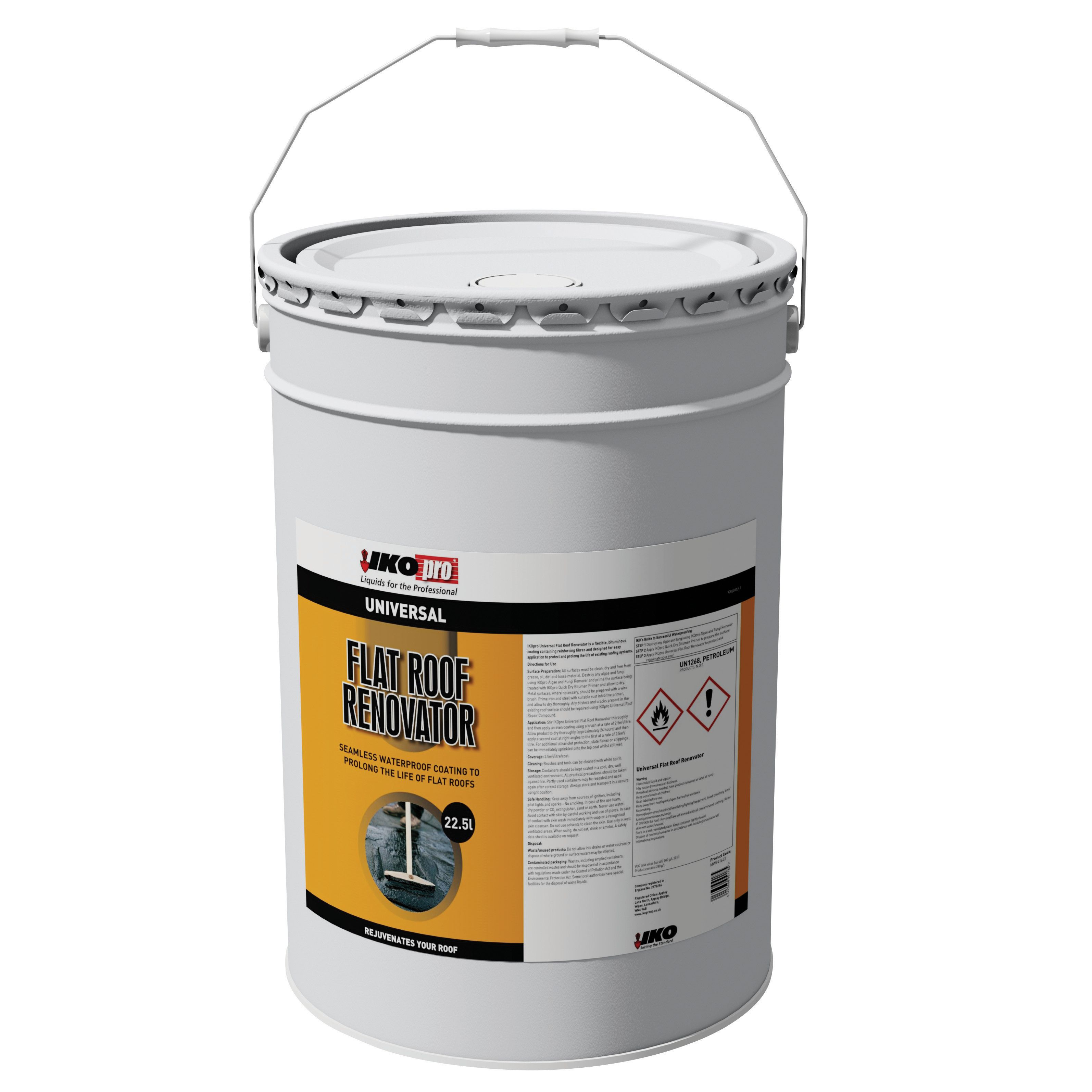 Image of IKOpro Universal Flat Roof Renovator - 22.5L