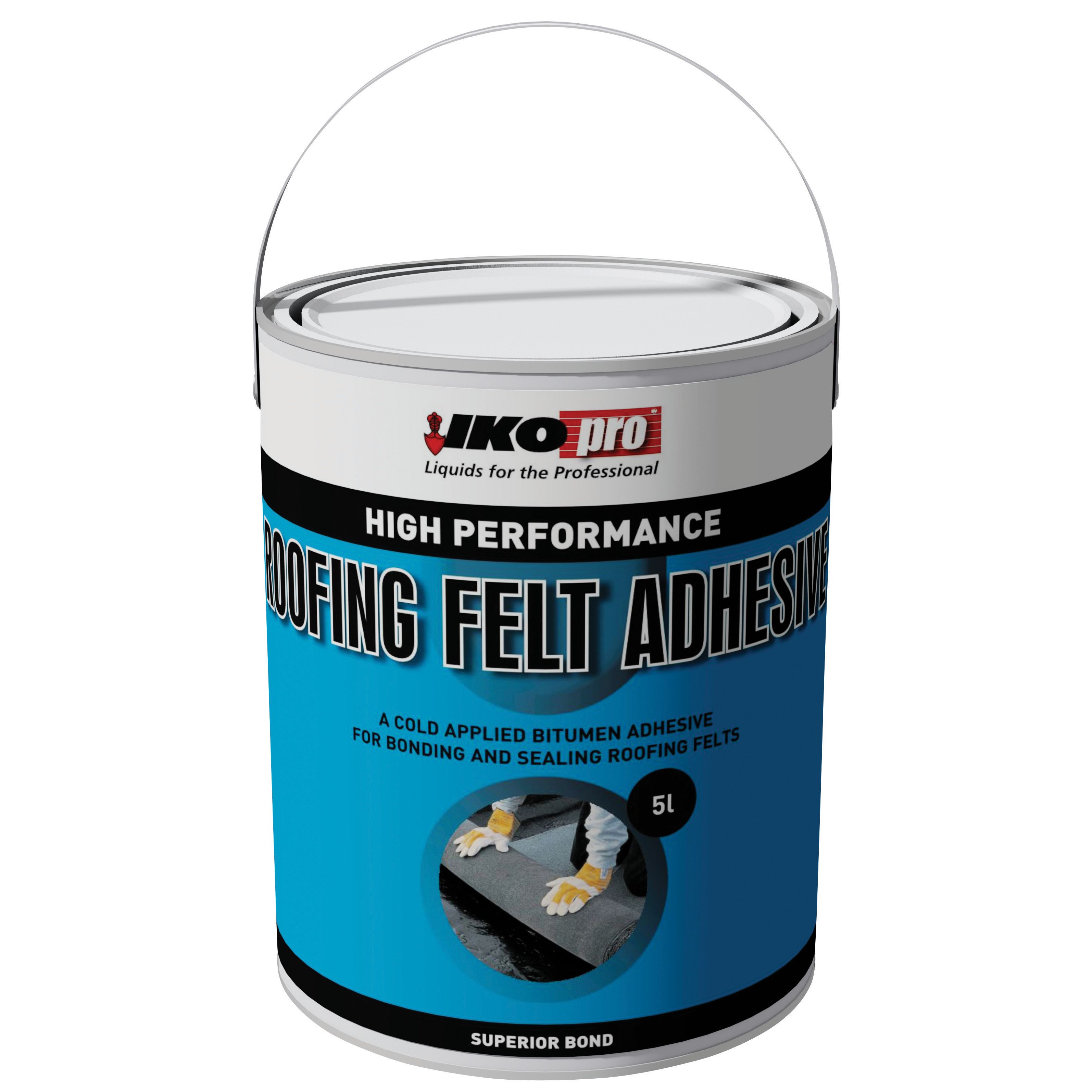Image of IKOpro High Performance Roofing Felt Adhesive - 5L