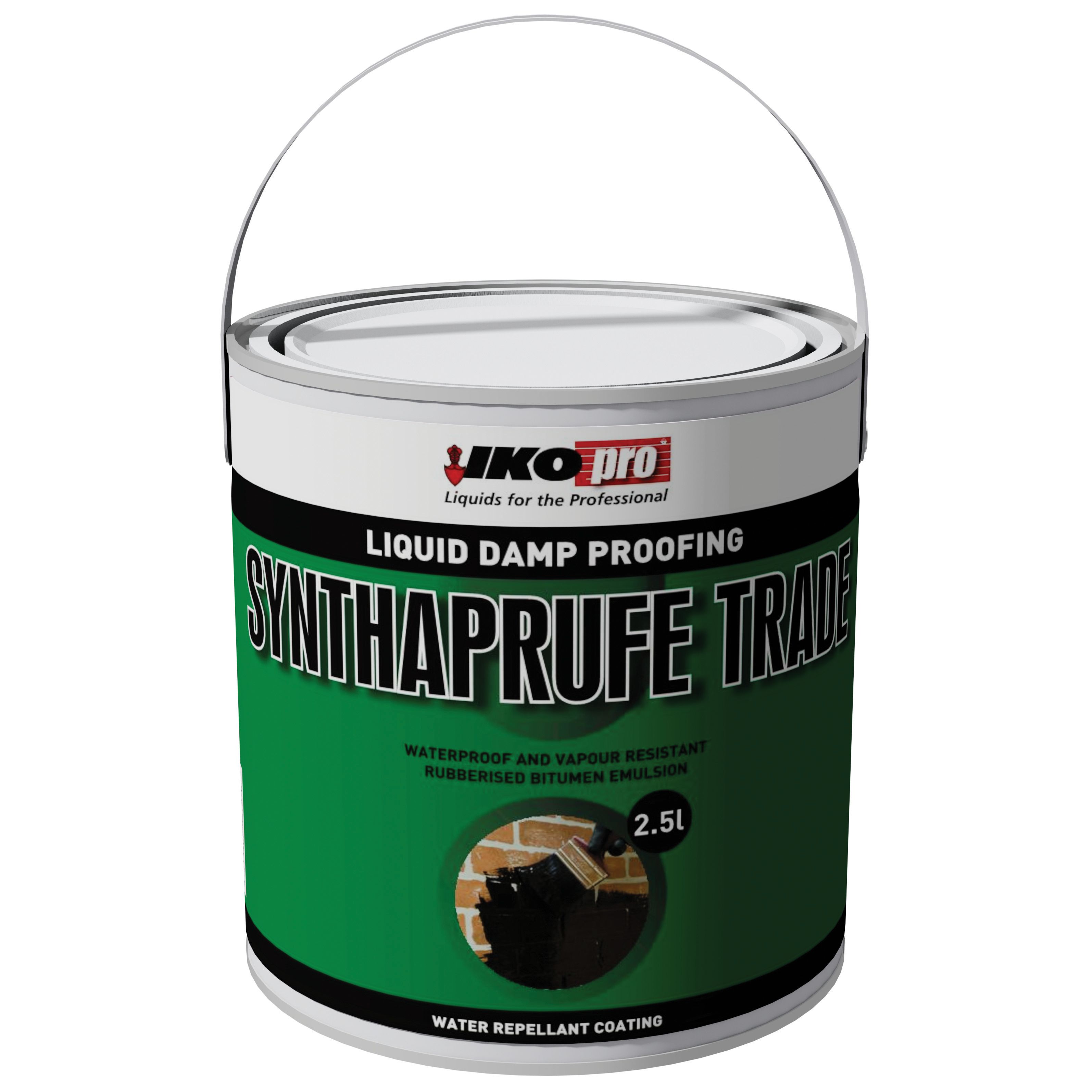 Image of Ikopro Synthaprufe Trade Damp Proofing Liquid - 2.5L