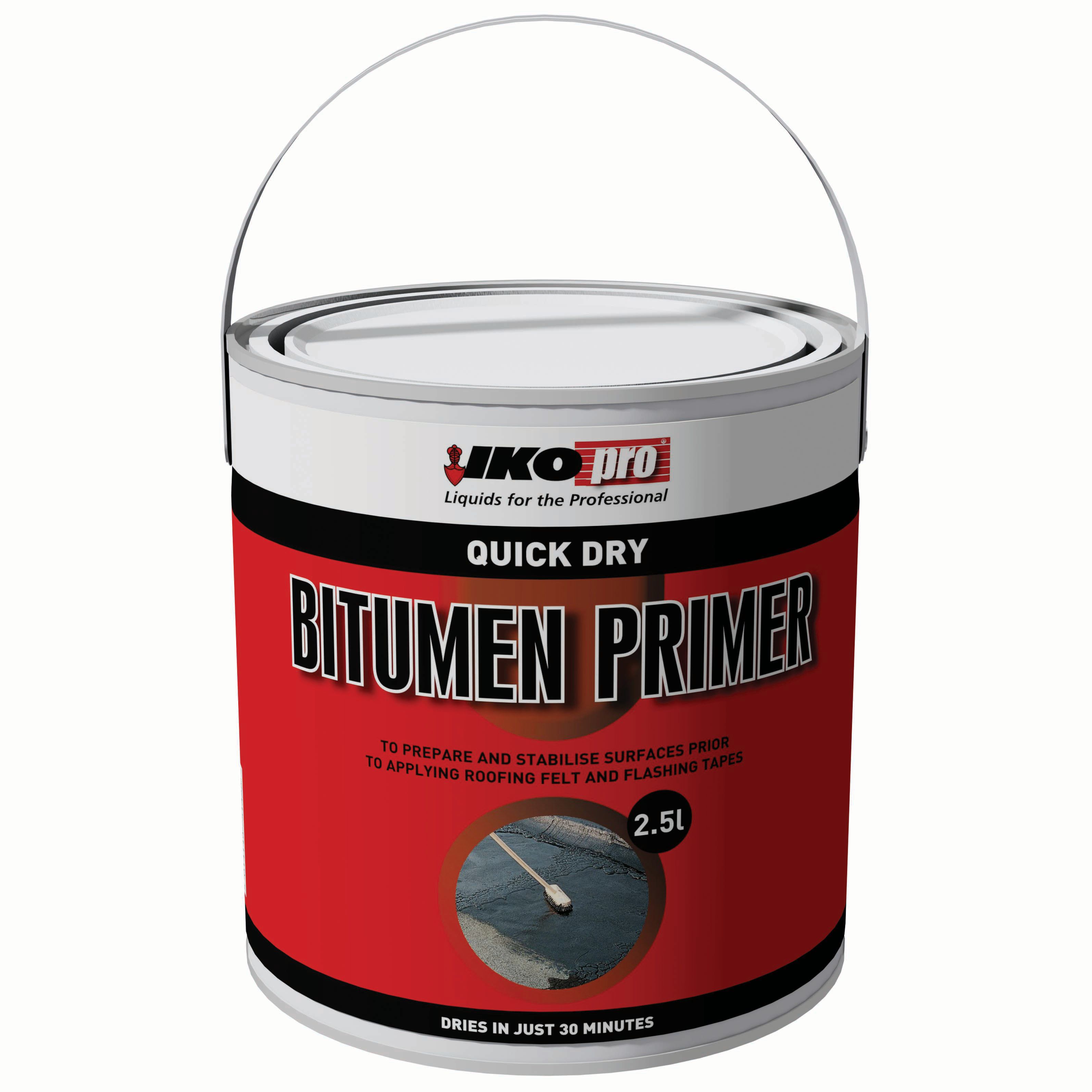 Image of IKOpro Quick Dry Bitumen Primer - 2.5L