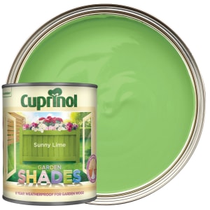 Cuprinol Garden Shades Matt Wood Treatment - Sunny Lime 1L