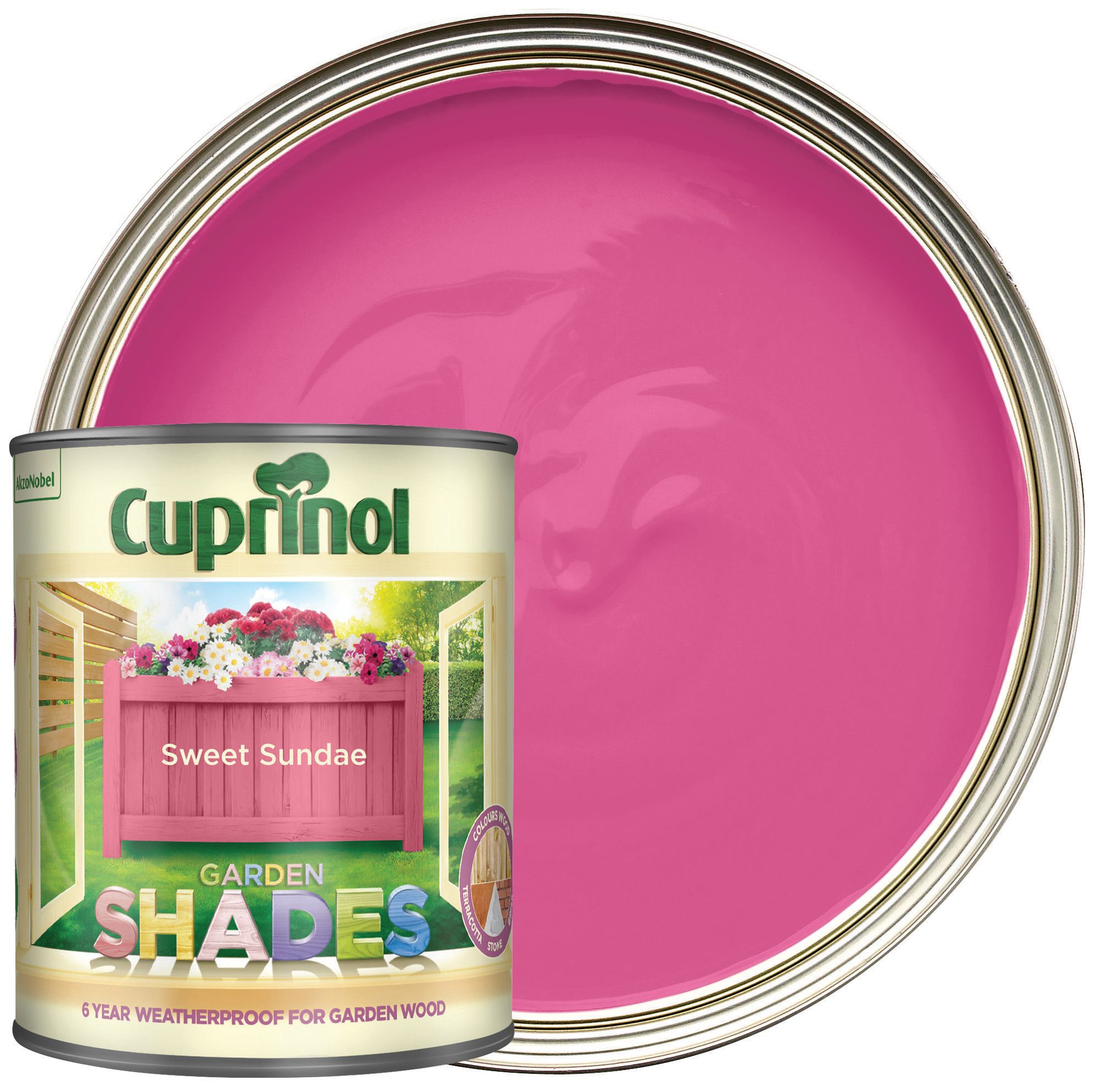 Cuprinol Garden Shades Matt Wood Treatment - Sweet Sundae - 1L