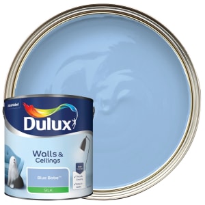 Dulux Silk Emulsion Paint - Blue Babe - 2.5L