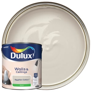 Dulux Silk Emulsion Paint - Egyptian Cotton - 2.5L