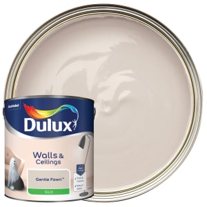 Dulux Silk Emulsion Paint - Gentle Fawn - 2.5L