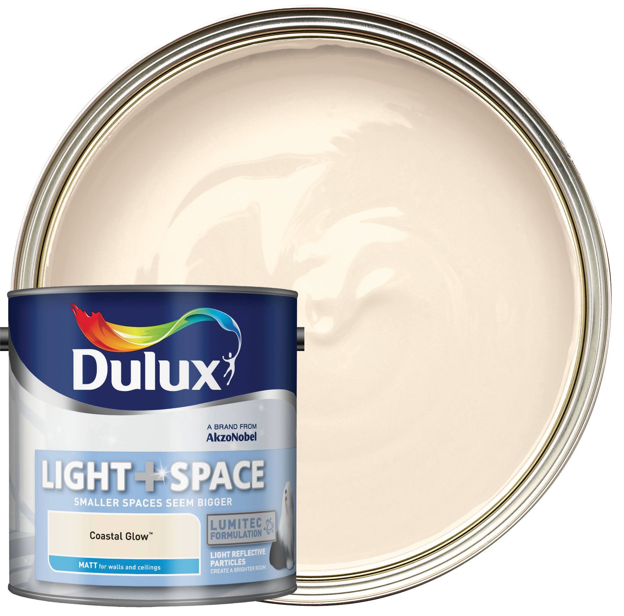 Dulux Easycare Washable & Tough Matt Paint Pure Brilliant White - 5L