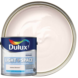 Dulux Light + Space Matt Emulsion Paint Jasmine Shimmer - 2.5L
