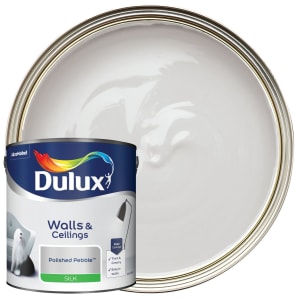 Dulux Silk Emulsion Paint - Polished Pebble - 2.5L