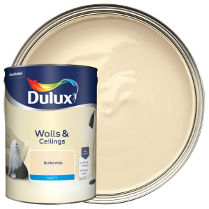 Dulux Matt Emulsion Paint Buttermilk - 5L