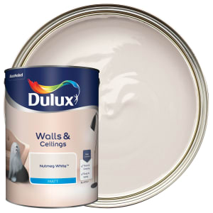Dulux Matt Emulsion Paint - Nutmeg White - 5L