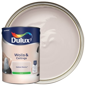 Dulux Silk Emulsion Paint Mellow Mocha - 5L