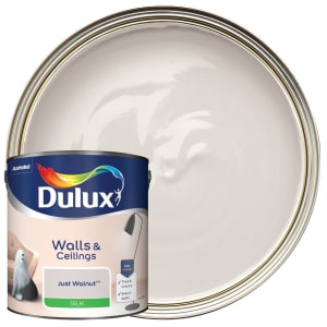 Dulux Silk Emulsion Paint - Just Walnut - 2.5L