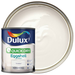 Dulux Quick Dry Eggshell Paint - Timeless - 750ml