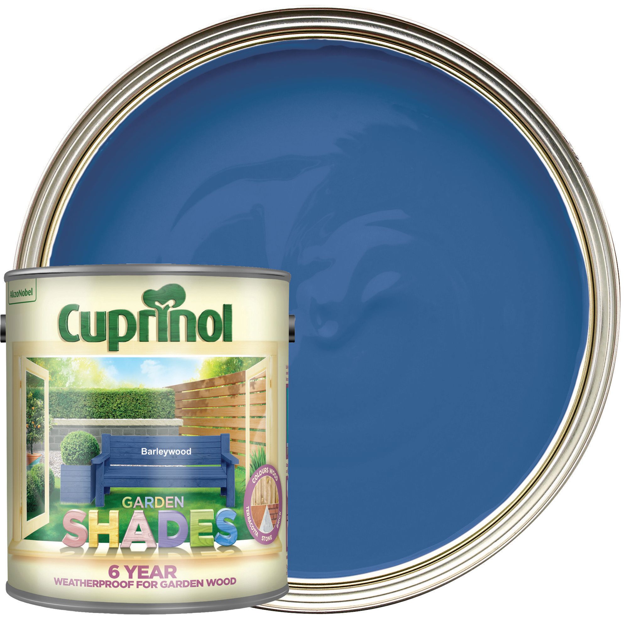 Image of Cuprinol Garden Shades Matt Wood Treatment - Barleywood 2.5L